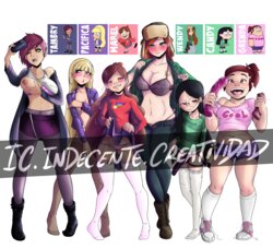 [Ic_indecente_creatividad] the girls of Gravity Falls