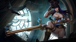 英雄联盟去衣[凯特琳合集]league of legends edit [caitlyn collection](by virgin and neet)