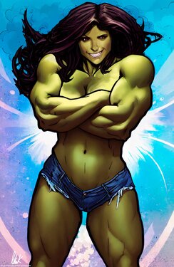 She-Hulk AI Generated Collection