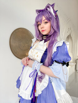 Caticornplay - Keqing Maid