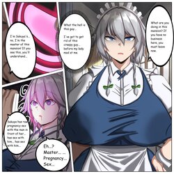 [Chokai] Sakuya o Ninshin sasetai Saimin Oji-san! | Hypnosis uncle want Sakuya to get pregnant! (Touhou Project) [English]