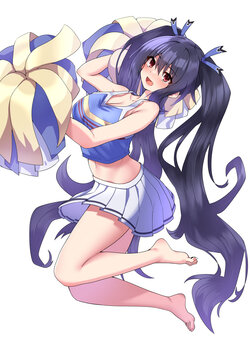 [KATADE] Cheerleader Costume Noire (Hyperdimension Neptunia)