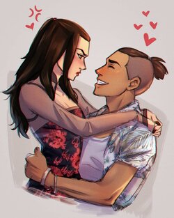 [Artcraawl] Sokka x Azula (Avatar: The Last Airbender AU)