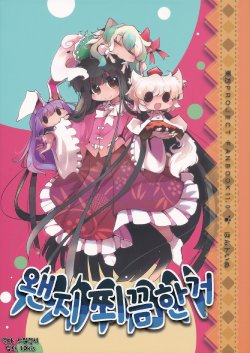 (Reitaisai SP2) [HONtoINU (Usoneko)] Nanka Chikkoi no | 왠지 쬐끔한거  (Touhou Project) [Korean] [샤일런서]