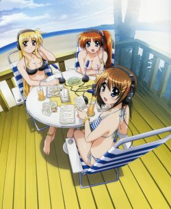 mahousyoujyo rirical nanoha big cg