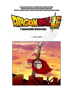 Dragon Ball Super LA DISTORSION INEXORABLE(Creador: Chibi Dam'Z)