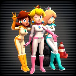 [OnModel3D] Grand Prix Pinup (Super Mario Bros.)