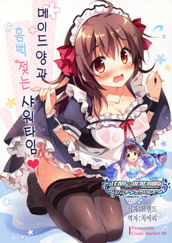 (C88) [Pannomimi (Pan)] Maid-san to Nuresuke Osouji | 메이드 양과 흠뻑 젖는 샤워 타임 [Korean] [팀☆데레마스]