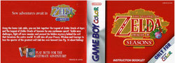 The Legend of Zelda Oracle of Seasons-GBC-