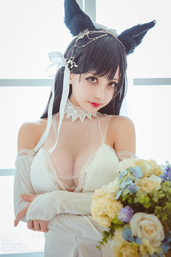 [Rinka] Atago Bride ver. (Azur Lane)