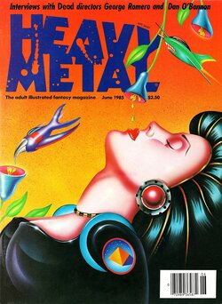 Heavy Metal June 1985