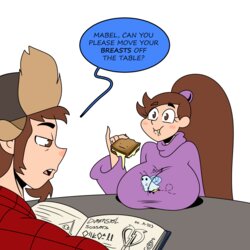 [Frostbiteboi | Chillguydraws] THICC-FALLS: Maboob's Requiem (Gravity Falls)