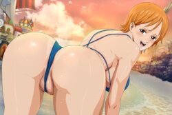 [Krabbytheartist] Nami Beach Meeting Set #1 (PIXIV VER.) [ワンピース]