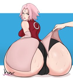 [jozne] Sakura's Sweaty Ass (Naruto)