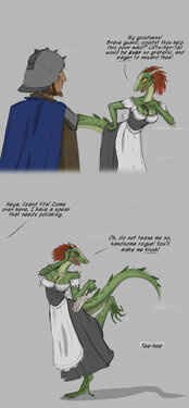 [Valsalia] Lusty Argonian Maid