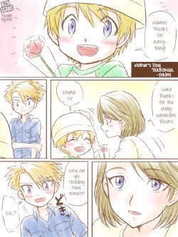 [Yukimi] Haha no Hidaka Ishida | Mother's Day Takaishida (Digimon Adventure) [English] [XCX Scans]