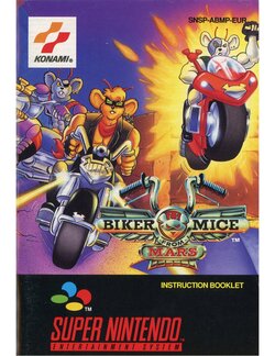 Biker Mice from Mars (1994) - SNES Manual