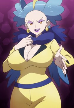 Bad Mommy Miette (Pokemon) (AI Generated)