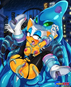 [RealShadman] Rouge The Bat Vs Chaos (Sonic The Hedgehog)