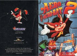 Aero The Acro-bat 2 (1994) - SNES Manual