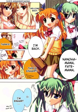 [NanoFate] The Miracle of Being with You & Fate's Misunderstanding [Nanoha Doujin][Yuri][English]