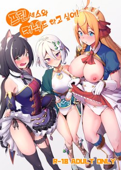 (C96) [Ikihaji Hummingbird (Amano Don)] Princess to Connect Shitai! | 프린세스와 커넥트 하고 싶어! (Princess Connect! Re:Dive) [Korean]