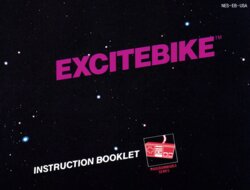 Excitebike NES And N64 Manuals