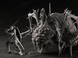 Dark Souls Knight of Astora Oscar and Chaos Witch Quelaag Model Kit [bigbadtoystore.com]