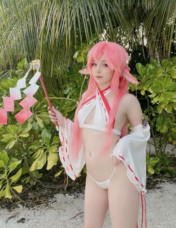 Caticornplay - Yae Miko bikini