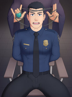 [Abalion] Hypnotized Police Officer CG set [Eng]