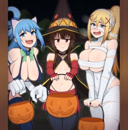 [Afrobull] Halloween poll winner: Megumin (Kono Subarashii Sekai ni Syukufuku o!)