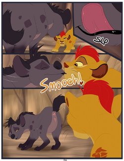 Kion X Shenzi transformation (The Lion King)