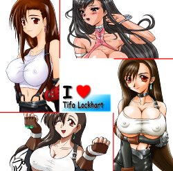 [Graf Zeppelin] I ♥ Tifa Lockhart (Final Fantasy VII)