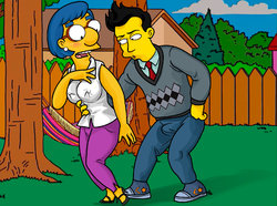 The Simpsons - [XL-Toons] - Milhouse’s Mom Has Sex With A Younger Man