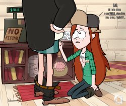 [JCdw] - The Things She Does For Money (Gravity Falls)