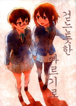 (C85) [Super Sentou (fukutarou)] Aruku Youna Hayasa de | 걷는듯한 빠르기로 (K-ON!) [Korean] [바나나파티]