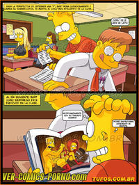 Prueba De Inteligencia Spanish Los Simpsons Ver Comics Porno Com