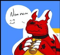 Guilmon & Charmeleon [Anal Vore]