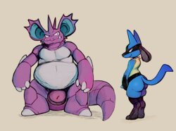 [DaftPatriot] Lucario and Nidoking