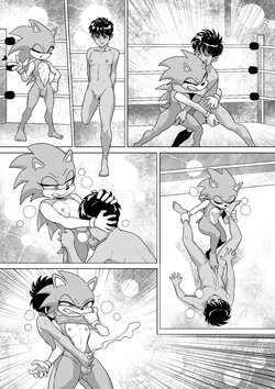 Rai vs Sonic Hentai Wrestling (CirenK)