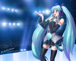 Miku Vocaloid Walls