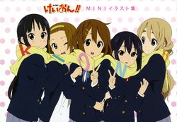 K-On! - Mini Illustration Book