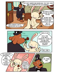 [superbutterscotch] Sam & Max Date Night