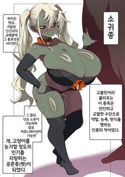 [Konoshige] 현대 고블린에 대하여 (Korean)