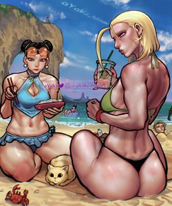[aYaKi] At the Beach (Street Fighter 6)