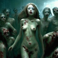 Women Undead, Zombies, Demons, Ghosts [AI Generated]