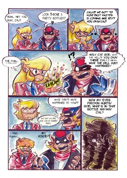 [ONAT] T-bone & Callie Swap (SWAT Kats: The Radical Squadron) [English]