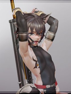 [LESLyzerosix] [3D] 捕獲された暗殺者山猫さん