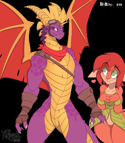 [XPlaysX] Adult Spyro Comic [Chinese] [846]