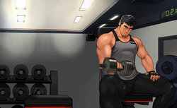 [Tarutoru][The gym at two o'clock in the night]